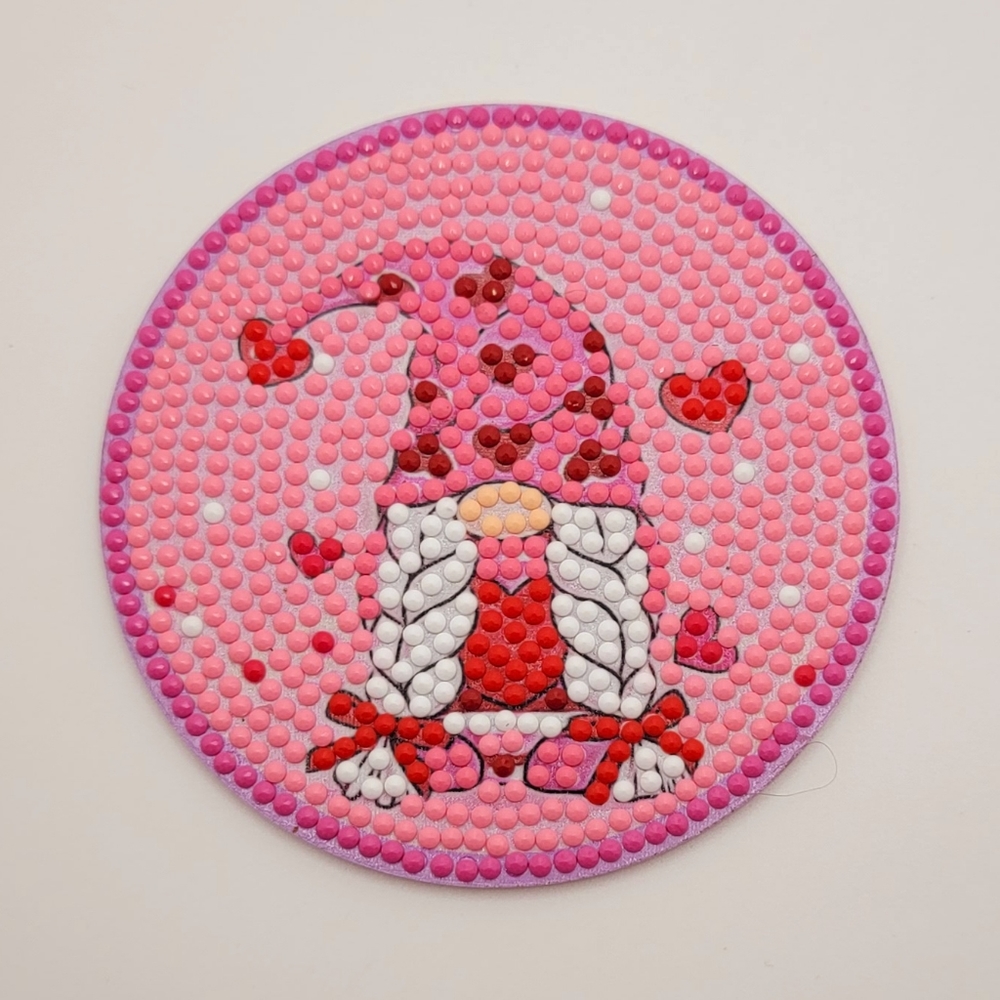 Pink Gnome Multiple Occasion Coaster